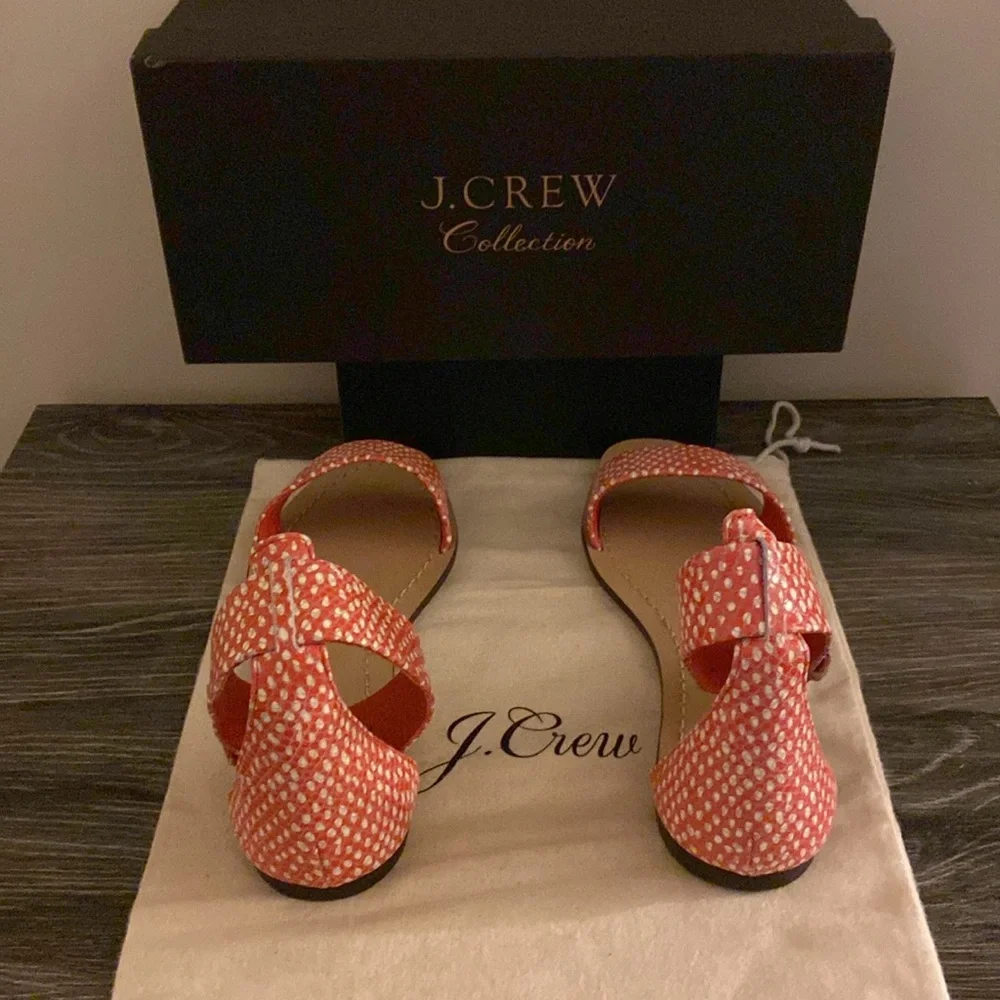 J Crew women’s ankle buckle sandals - Picture 2 of 7